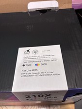 Compatible 210x toner fits HP Color LaserJet Pro MFP 4301fdw 4301fdn 4201dw 4 pk picture