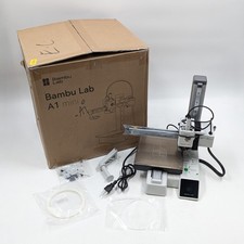 Bambu Lab A1 mini 3D Printer Non-Enclosed w/ Digital Display (PF002-M) - Silver picture