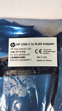 HP USB-C to RJ45 Ethernet Adapter Portable MPN 855307-001 855560-001 Sealed New picture