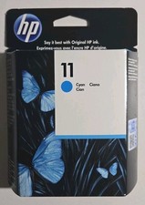 HP 11 C4836A Cyan Ink Exp. 12/2013 OEM  picture