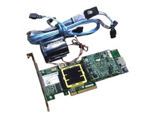 Adaptec ASR-5405Z SAS/SATA 512mb RAID Controller Card TCA-00304-07+BBU & Cable picture