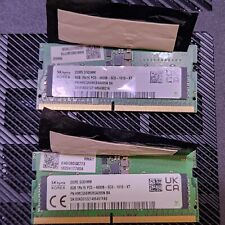 PAIR OF 8GB SK HYNIX DDR5 4800MHZ LAPTOP MEMORY - 16GB TOTAL picture