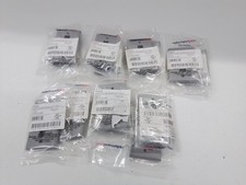 Lot Of (14) FPTRIPLE-GRY Single Gang 3 Port Faceplate ID Windows Data Grey picture