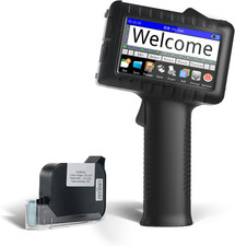 JWM Handheld Inkjet Printer with 42Ml Black Ink, 0.5 in Print Height picture