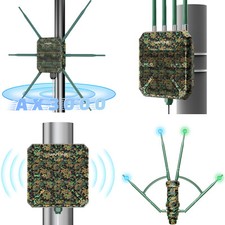 AX3000/AX1800 Outdoor AP Router WiFi6 Dual Band IP67 PoE Mesh 4x12dBi Antennas picture