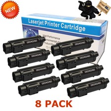 8 PK S2825 2825 BLACK Laser Toner For Dell H825 S2825cdn H625 H625cd H825cdw picture