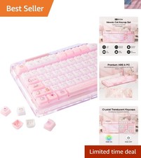 Mewsic Color Cat Keycaps - 122 Keys Multi-Compatible for Ultimate Customization picture