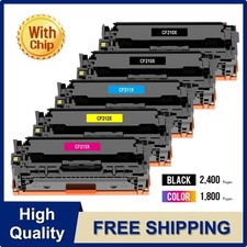 5x CF210A CF210X Toner Cartridge For HP 131 Laserjet Pro 200 Color M251nw M276nw picture