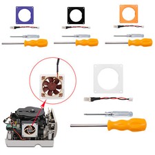 For NGC GameCube Game Console 3D Printed Mounting Set Mini Fan Game Console Part picture