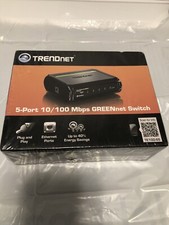 New TRENDnet TE100-S5. 5 Port 10/100 Mbps GREENnet  Desktop Switch picture