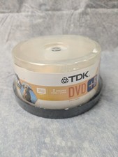 BRAND NEW SEALED TDK DVD+R 15 Pack Discs Spindle 4.7GB 120 Mins 8x Speed SS picture