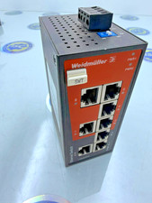 Weidmüller IE-SW-BL08-8TX Industrial Ethernet Switch 8-Port DIN Rail picture