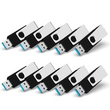 USB 3.0 5/10 Pack Anti-skid Rotate 16G 32G 64G High Speed Flash Drives USA Stock picture