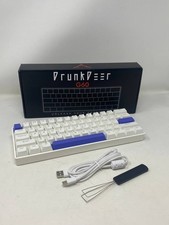 DrunkDeer G60 Rapid Trigger Magnetic Switch Gaming Keyboard Aluminum White Used picture