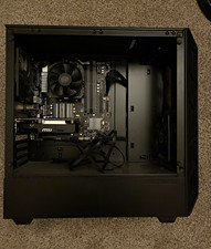 CyberPowerPC Black Tower Desktop w/ MSI Dedicated GPU, Gigabyte MB, Wi-Fi picture