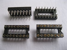 30 pcs IC Socket Adapter 16 pin Round DIP High Quality X=7.62mm New picture