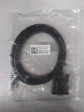 GENUINE Dell Serial DB9 Female To RJ45 Black Cable 1J753 picture