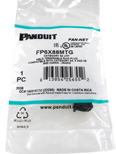Panduit FP6X88MTG TX6A UTP Cat6a RJ45 Field Terminable Plug, 22-26awg ~STSI picture