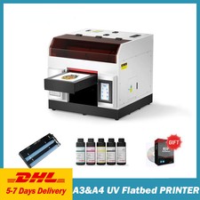 UV Printer A3 A4 EPSON R1390 L800 Printhead with Rotary For Bottle Phonecase picture