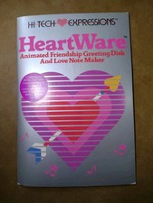 Heartware Note Maker by Hi Tech Expressions 1986 Atari Commodore picture