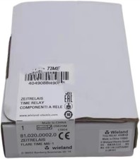 1pc NEW WIELAND 81.020.0002.0 FLARE TIME M8-1 Time Relay fedex or DHL picture
