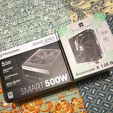 Thermaltake Smart 500W and ThermalRight CPU cooler picture