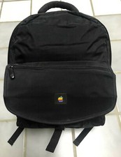 Vintage 1990's Apple Multicolored Logo Back Pack picture