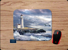 NORTH HEAD LIGHTHOUSE LANDSCAPE CUSTOM NON-SLIP MOUSEPAD MAT HOME OFFICE GIFT picture