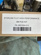 Starlink Flat High Performance 8-meter (26.2 ft) PoE cable/kit, P/N 06610004-512 picture