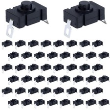 50pcs Mini Push Button Micro Switch for High-Power 0.72