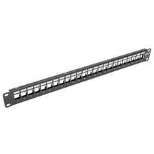Tripp Lite N062-024-KJ-SH 24-Port 1U Shielded Keystone Patch Panel Unloaded picture