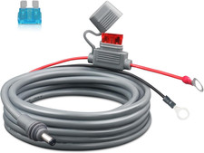 16AWG Direct Battery Power Cable for Starlink Mini,10Ft | 12V Battery O-Ring picture
