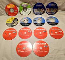 Home School Learning Lot 14 Discs High School Advantage Spanish Encyclopedia ++ picture