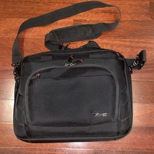 Samsonite Xenon 2 Laptop Portfolio Bag Carrying Case, Black Polyester 63918-1041 picture