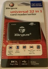 Targus Universal Memory Card 2.0 Reader/Writer TGR-CR25 (R1) 32 in 1 High Speed picture