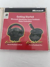 Side Winder Force Feedback Getting Started Microsoft Windows 98, 2 Games picture
