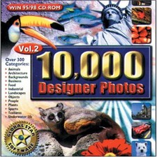 GLOBAL STAR SOFTWARE 10,000 Designer Photos Volume 2 for Win 95/98.CD-rom picture