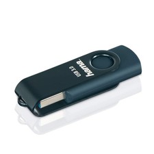 Hama USB 3 Flash Drive 64GB (70MB/s Data Transfer) with Eyelet 64 GB, blue picture