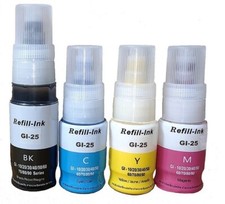 4 colors GI-25 Ink Refill Bottle for Canon PIXMA GX1020 GX1050 GX2020 GX2050 picture