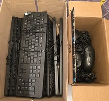 HP Keyboard Slim & Mouse Lot picture