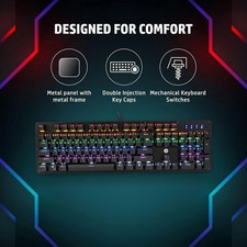 HP GK100 MECHANICAL GAMING KEYBOARD - BLACK picture