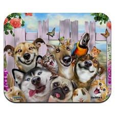 Pet Animals Selfie Dogs Cats Rabbit Hamster 7.8L x 9.3W inches, multi-colored  picture