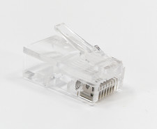 Datacomm 20-5703 RJ45 Cat5E Molded Ethernet Plug Round Cable (Lot of 800) picture