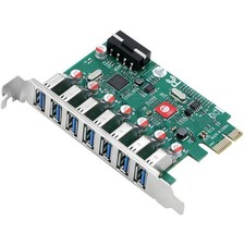 SIIG USB 3.0 7 Port PCIe Host Card - UASP Mode picture