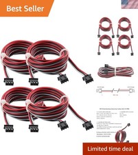 4Pcs 3D Printer Endstop Extension Cables 2 Meters, XH2.54 3PIN Limit Switch E... picture