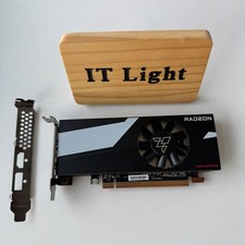 AMD RX 6400 Low Profile 4gb GDDR6 Gaming SFF Regular profile Brackets included picture