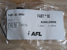 AFL FAST-SC-SMAU FastConnect SC/APC SM Fiber Optic Connectors (QTY 60) picture