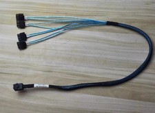 For Dell T5820 T7820 SAS cable 1-to-4 SFF-8643 to 4 sata male k0wkf  0k0wkf 60CM picture