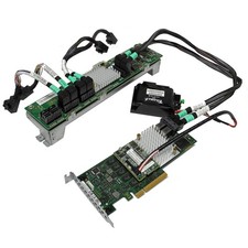 Fujitsu D3216-A13 GS2 12Gb PCIe x8 RAID Controller +SAS Expander+BBU+SAS Cable picture
