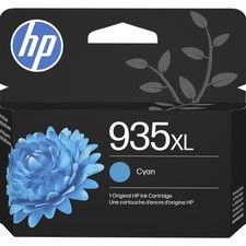 HP 935XL Cyan High-Yield Ink Cartridge | Works OfficeJet 6810; OfficeJet Pro 623 picture
